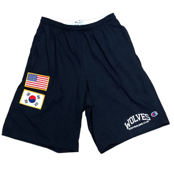 Darc Sport Other - Darc Sport Men's X Champion USA South Korea Flag Patch Sweat Shorts in Small